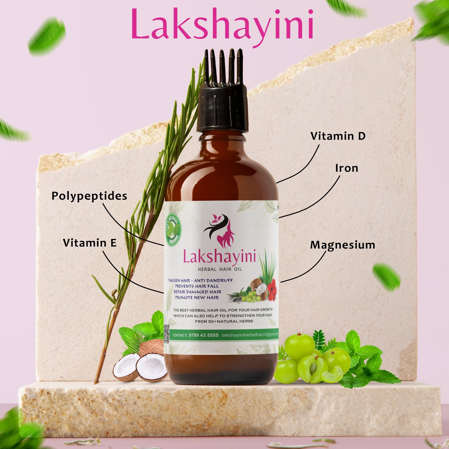 Lakshayini Adivasi Herbal Hair Oil 100% Original